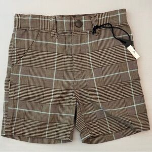 Hurley Brown and Cream Patterned Shorts